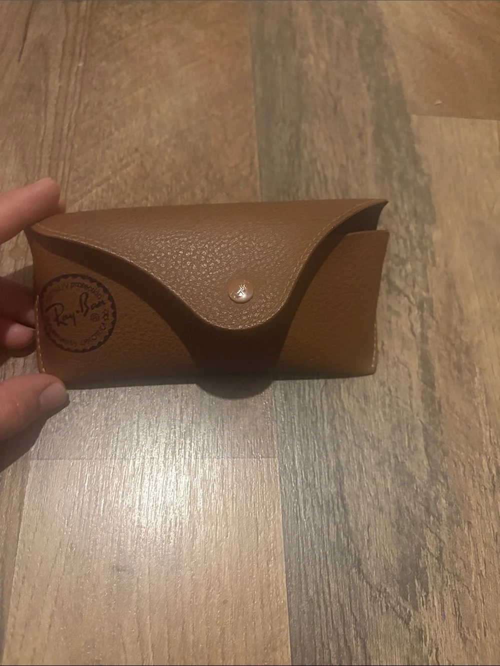 Ray-Ban Gold Frame Sunglasses with Pink Lenses